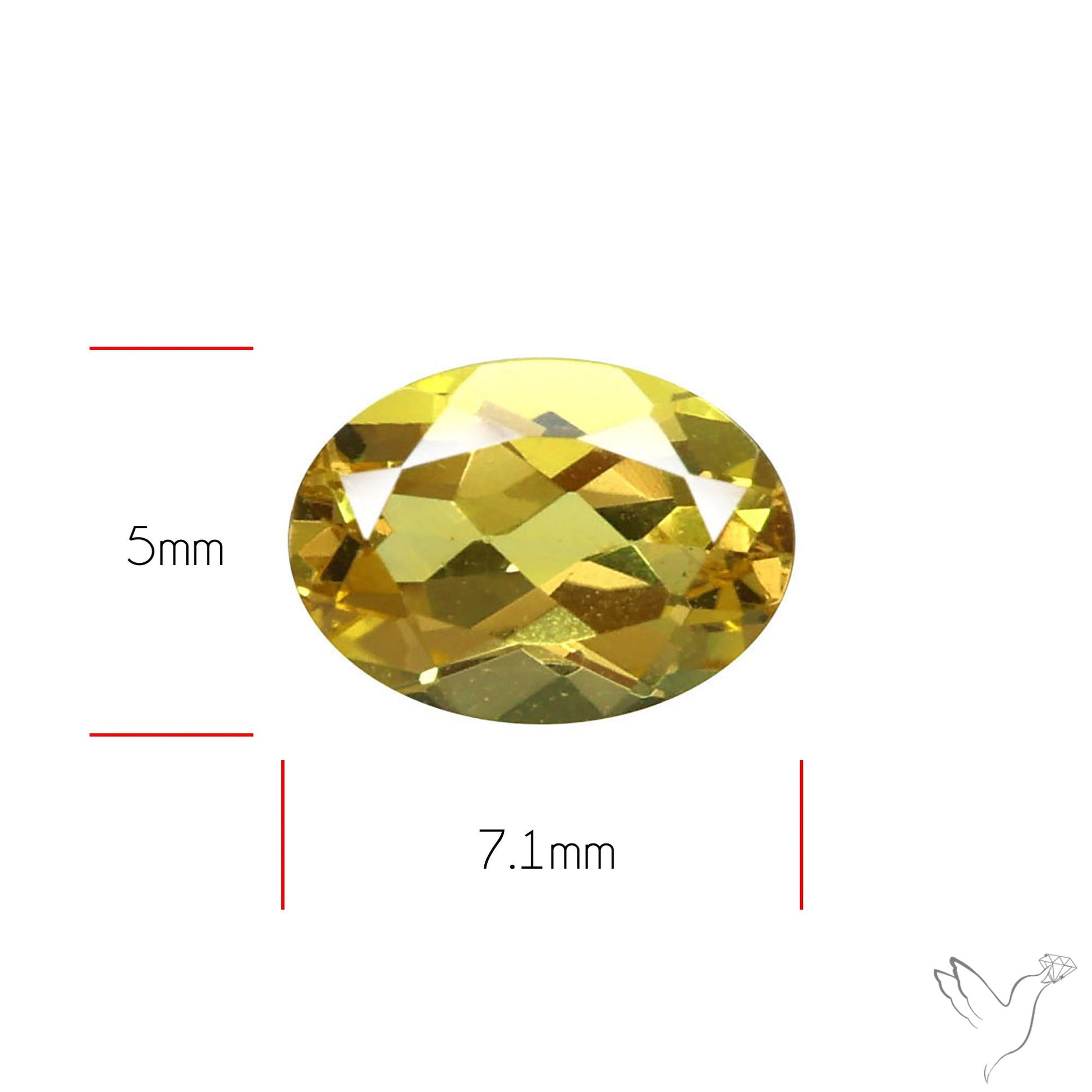 Heliodor Natural Yellow Beryl