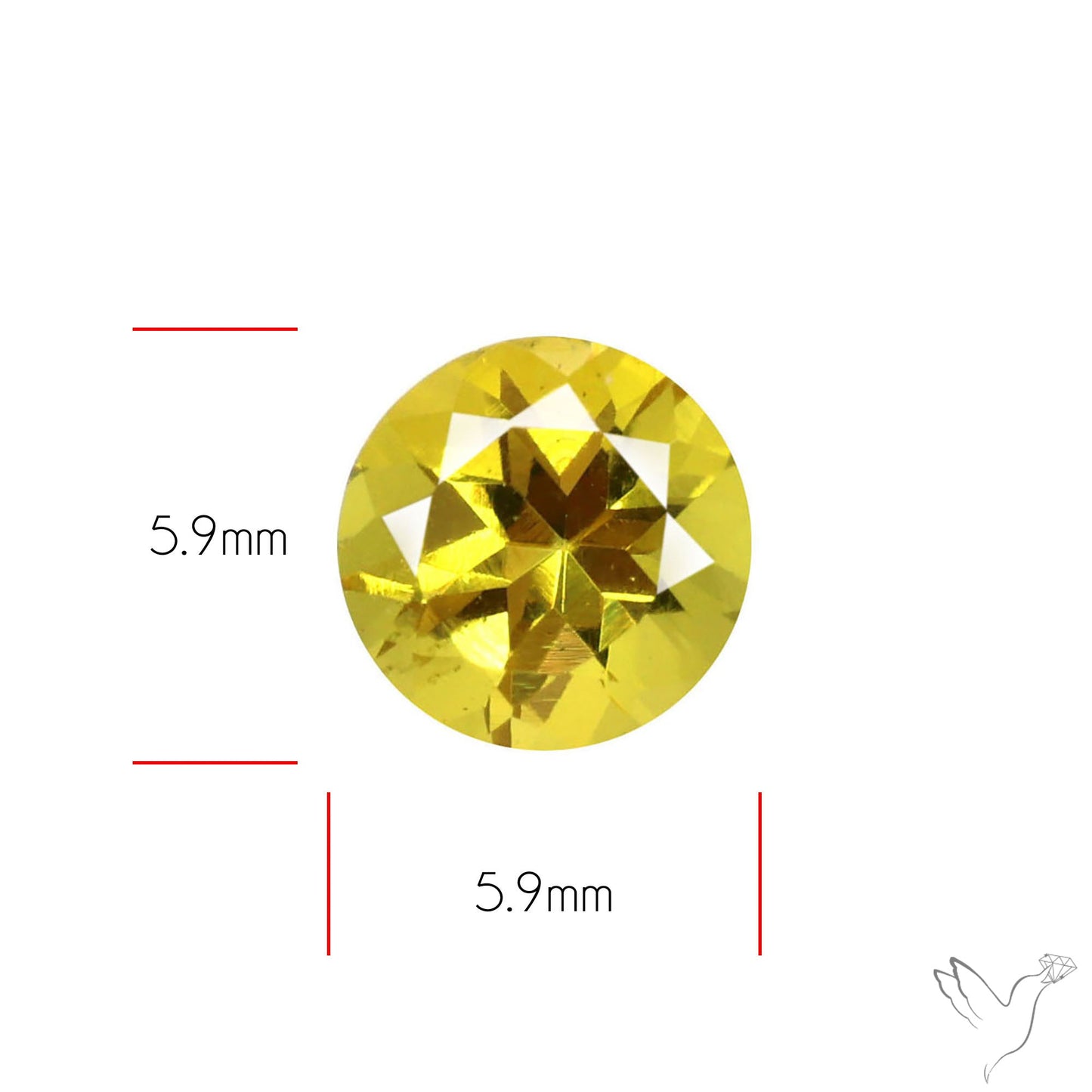 Heliodor Natural Yellow Beryl