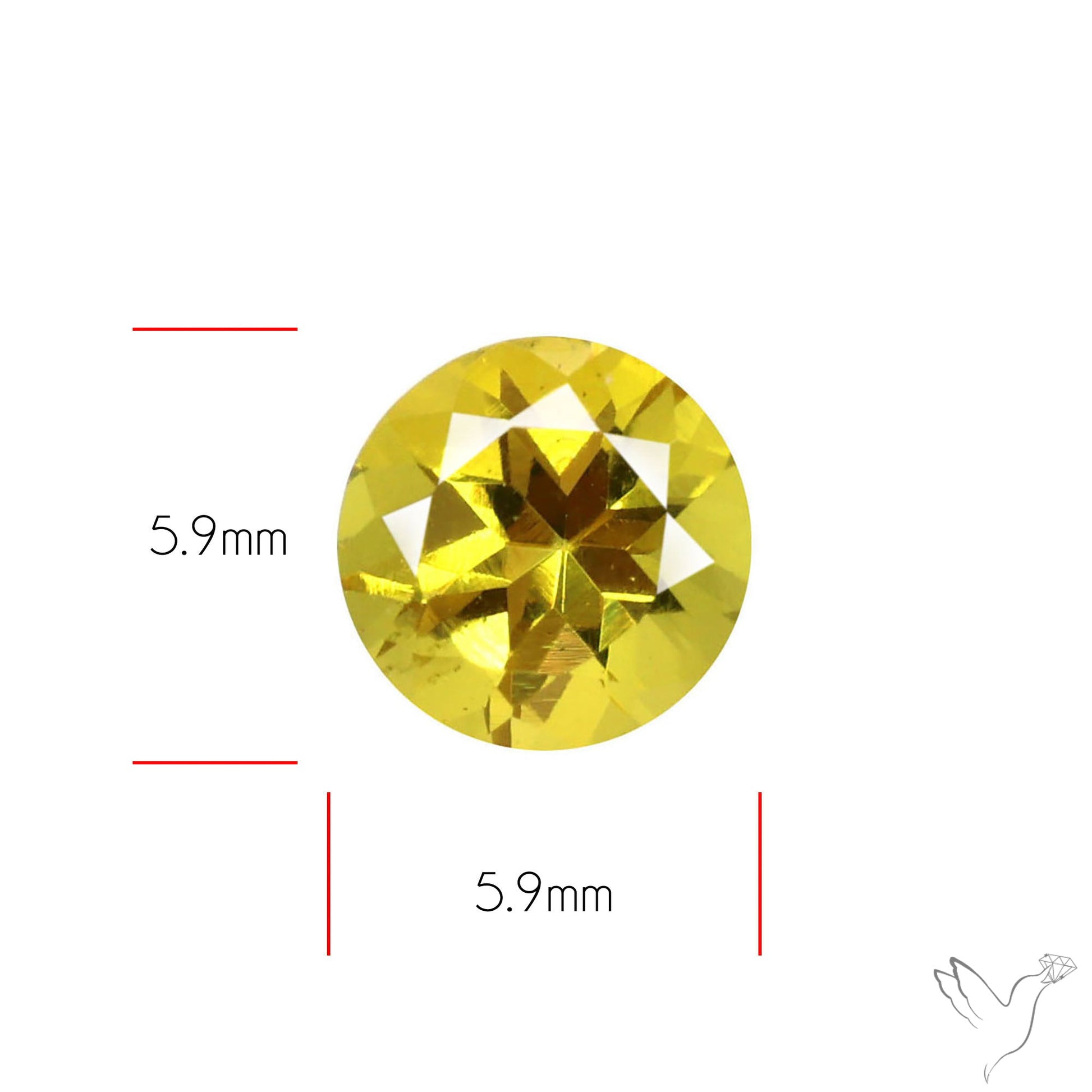 Heliodor Natural Yellow Beryl