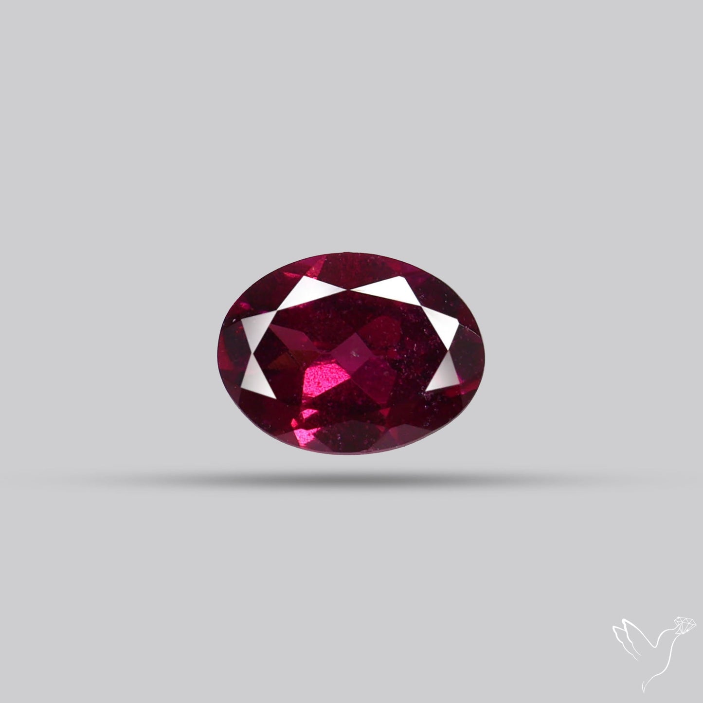 Gem Rhodolite Garnet Faceted