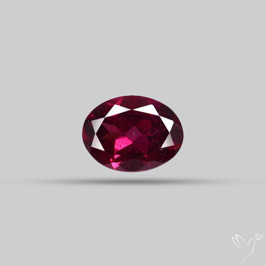 Gem Rhodolite Garnet Faceted