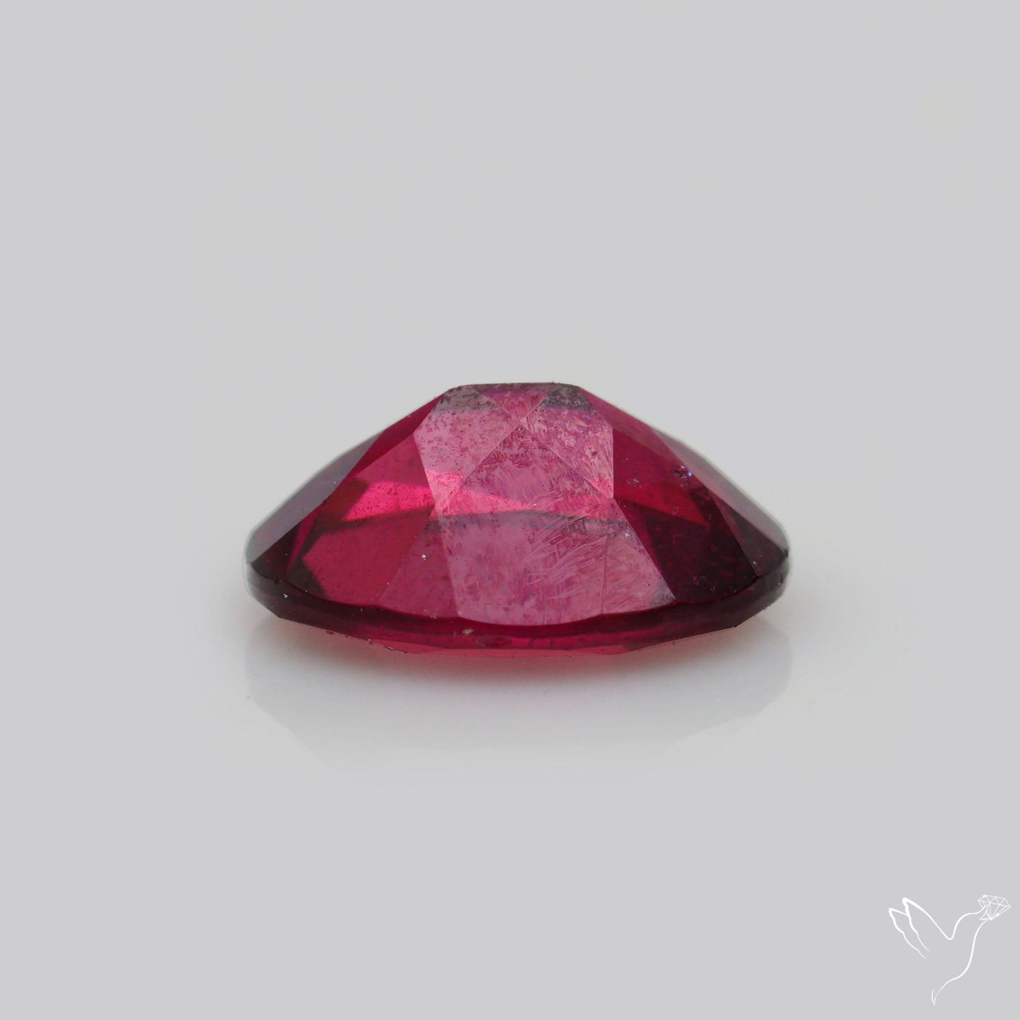 Gem Rhodolite Garnet Faceted
