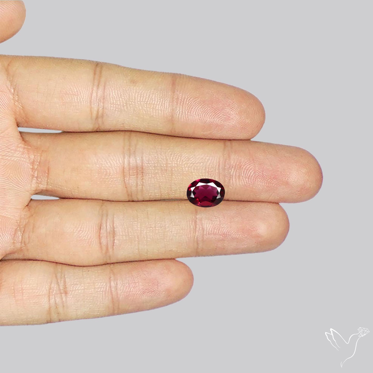 Gem Rhodolite Garnet Faceted