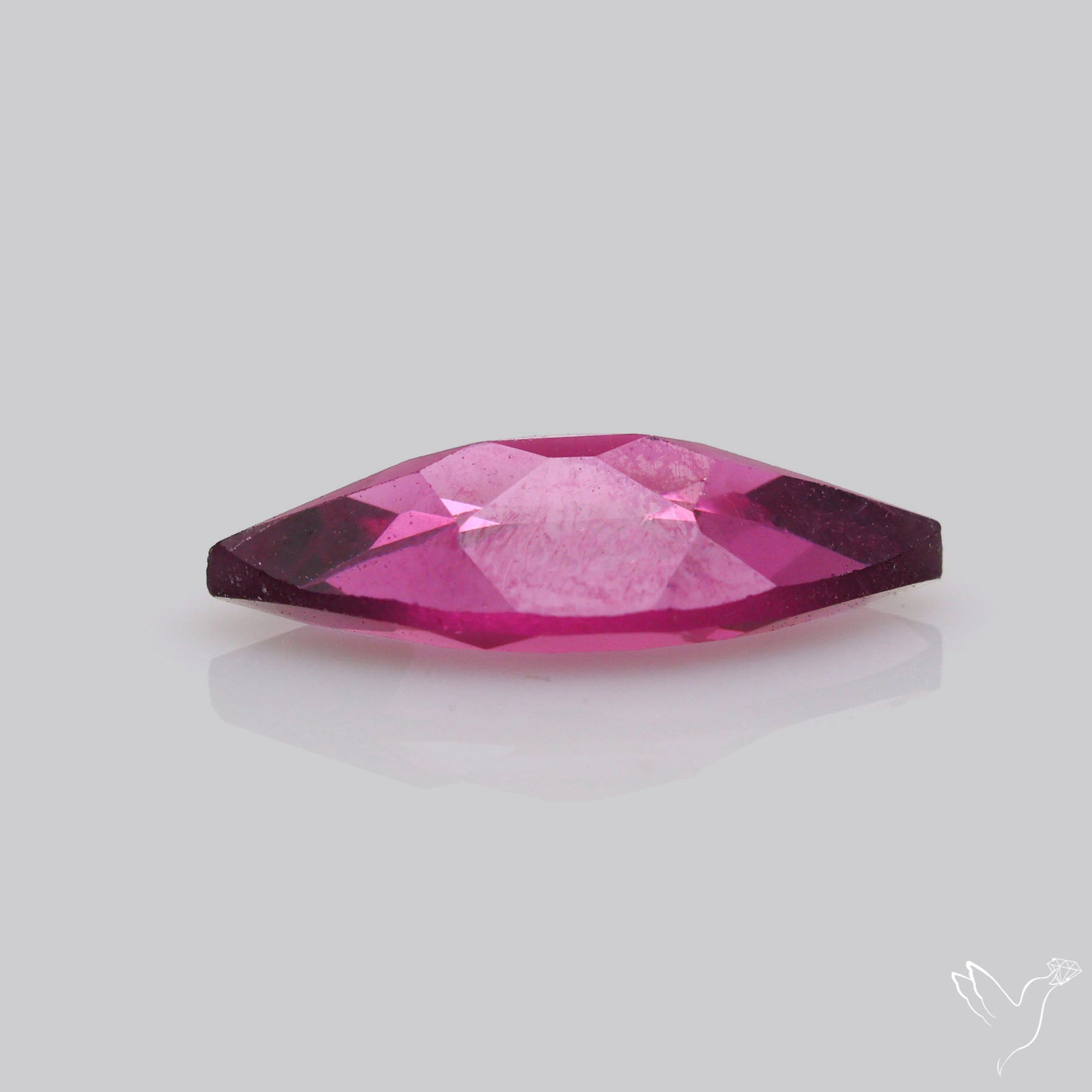 Gem Rhodolite Garnet Faceted