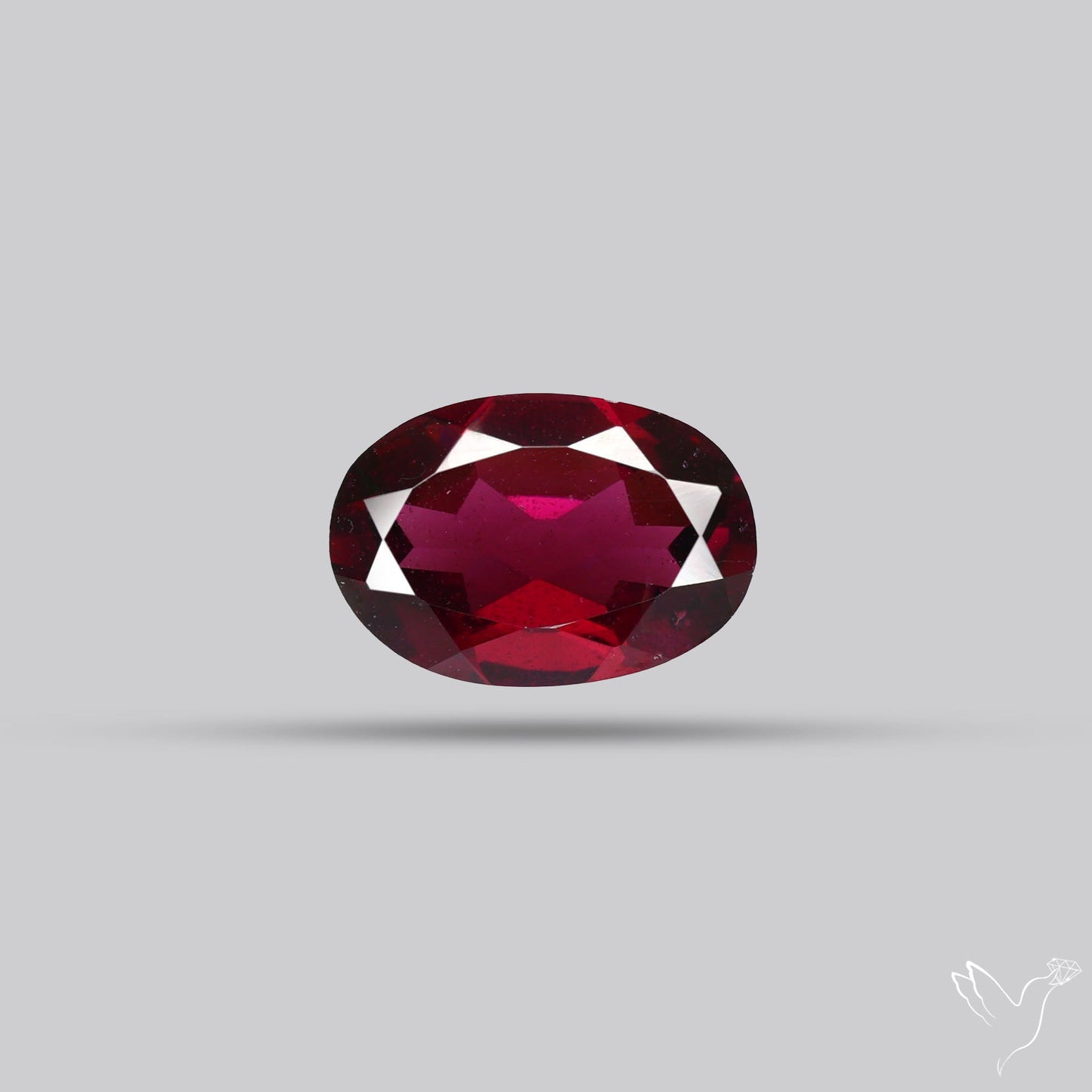 Gem Rhodolite Garnet Faceted