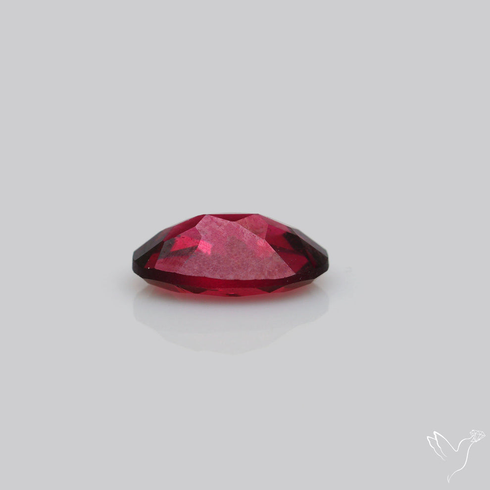 Fine Garnet | Gem Rhodolite Garnet Faceted (7X10.2X3.8 mm) | Gemstones ...
