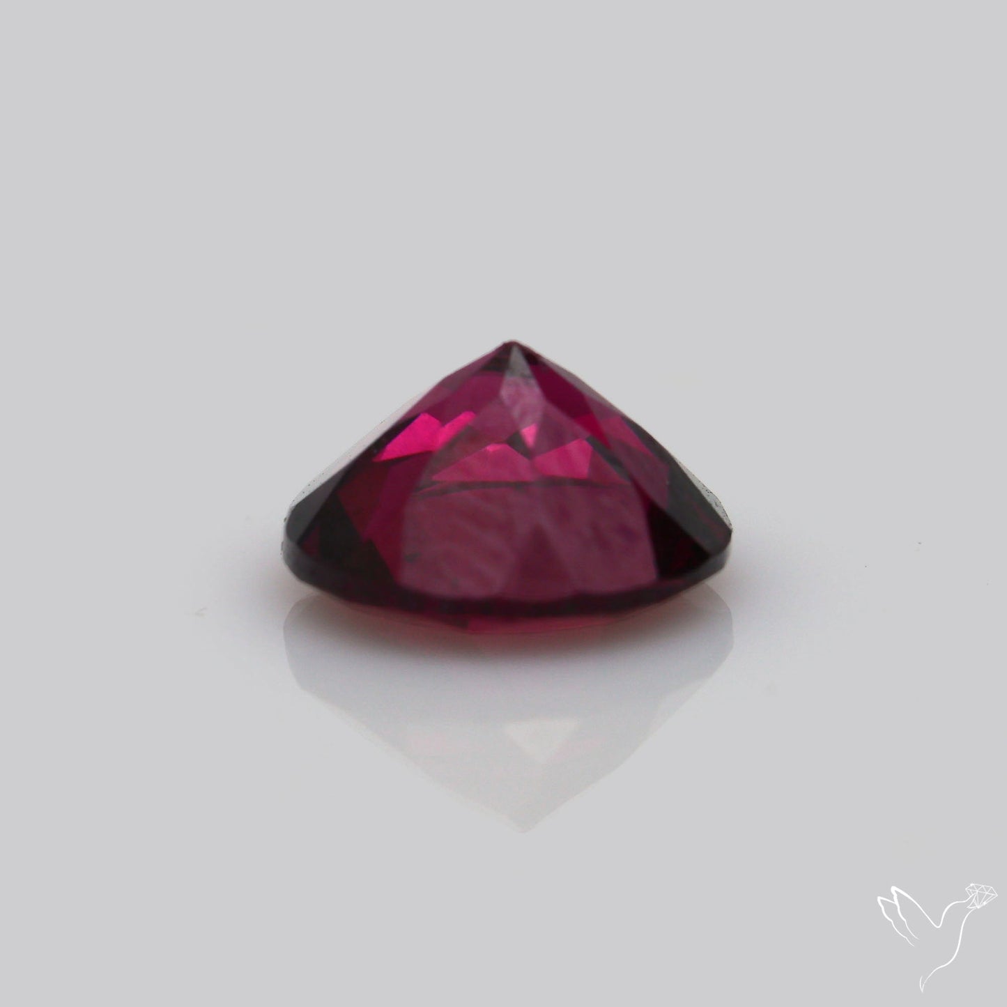 Gem Rhodolite Garnet Faceted