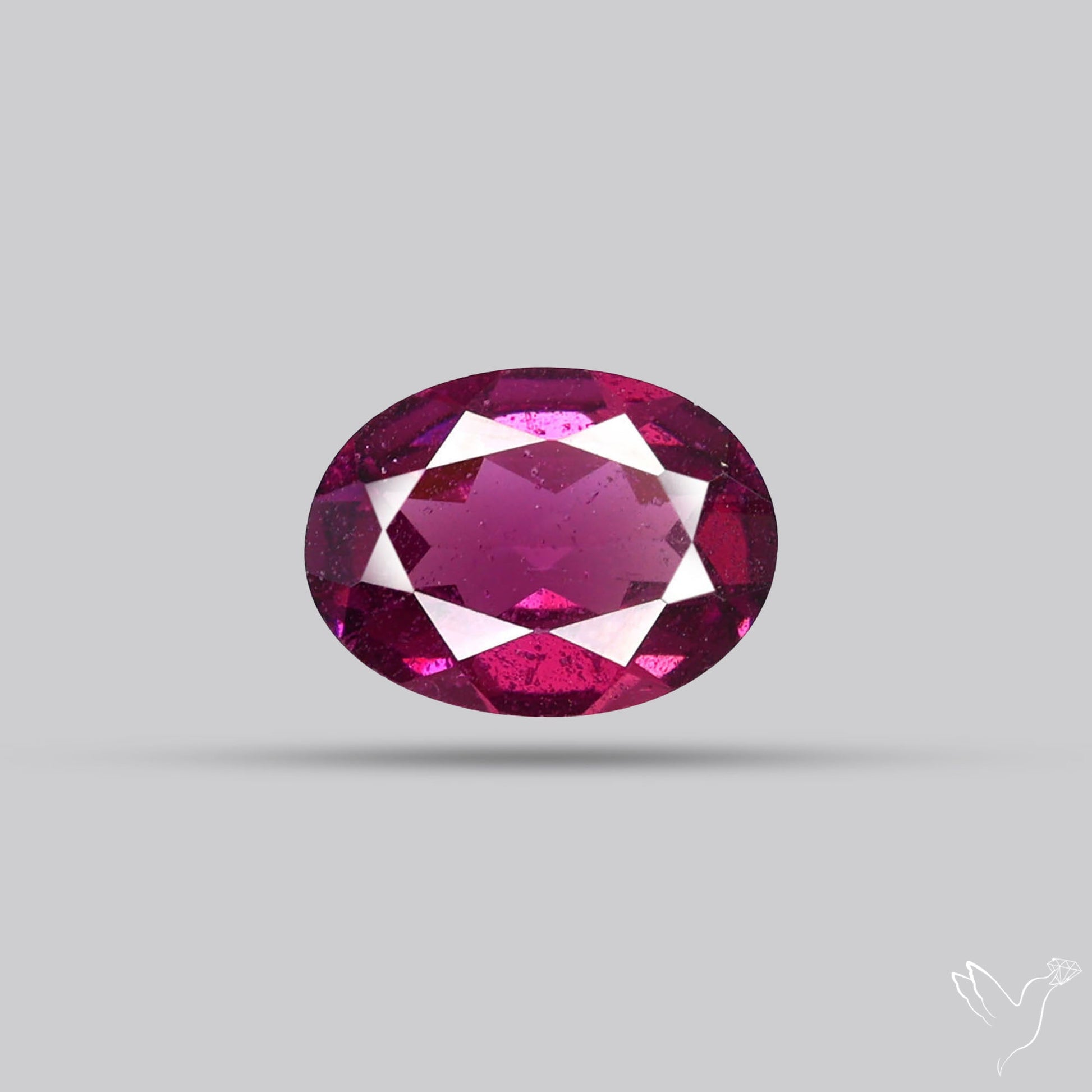 Gem Rhodolite Garnet Faceted