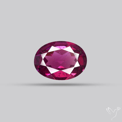 Gem Rhodolite Garnet Faceted