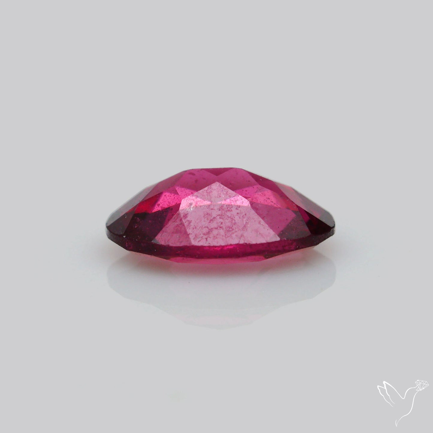 Gem Rhodolite Garnet Faceted
