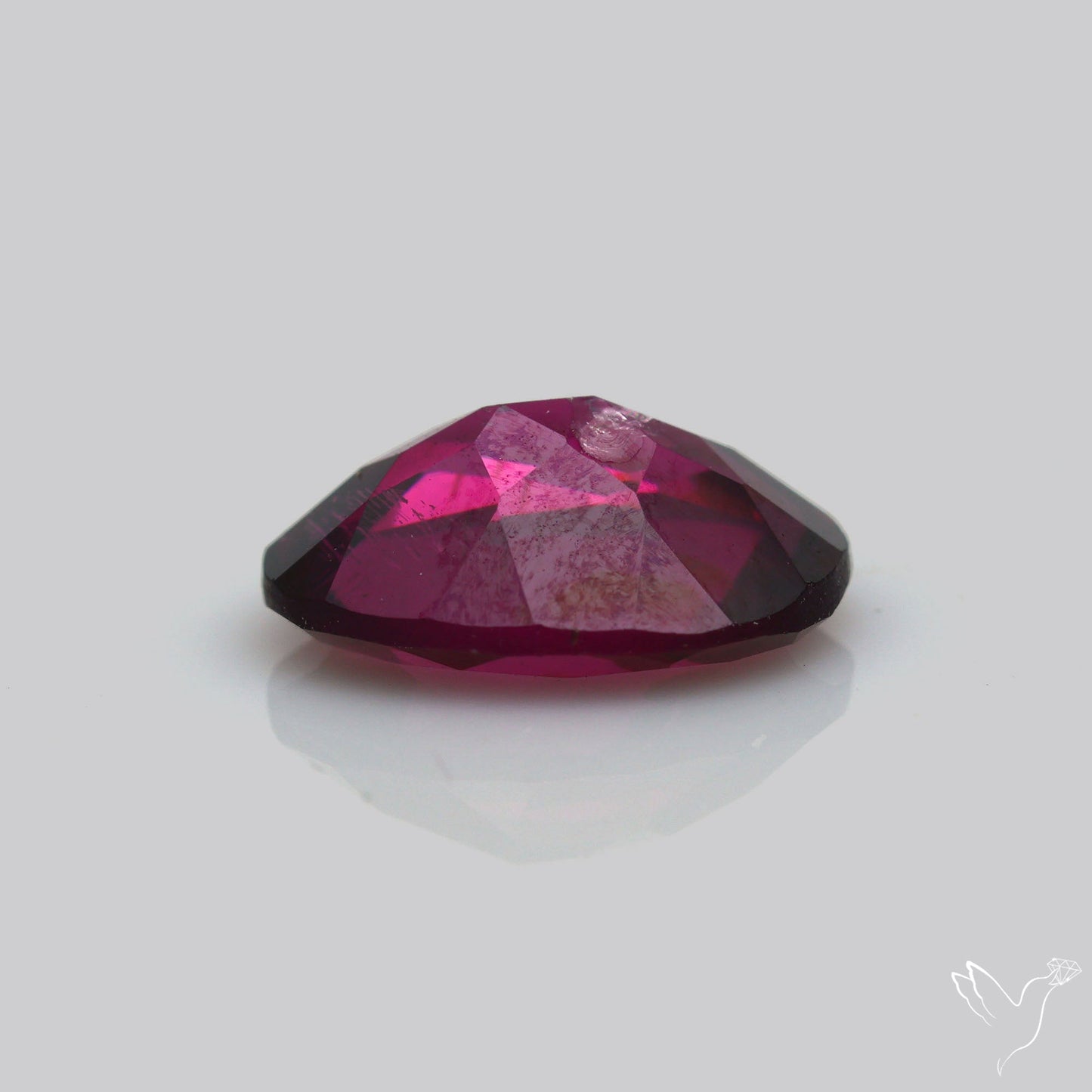 Gem Rhodolite Garnet Faceted