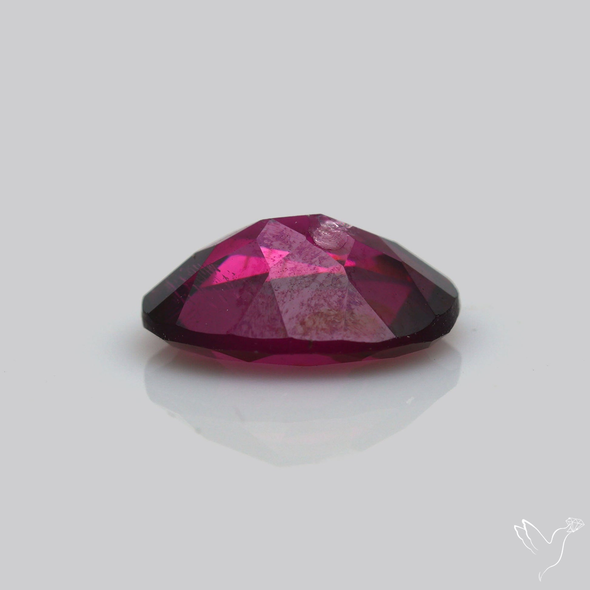 Gem Rhodolite Garnet Faceted