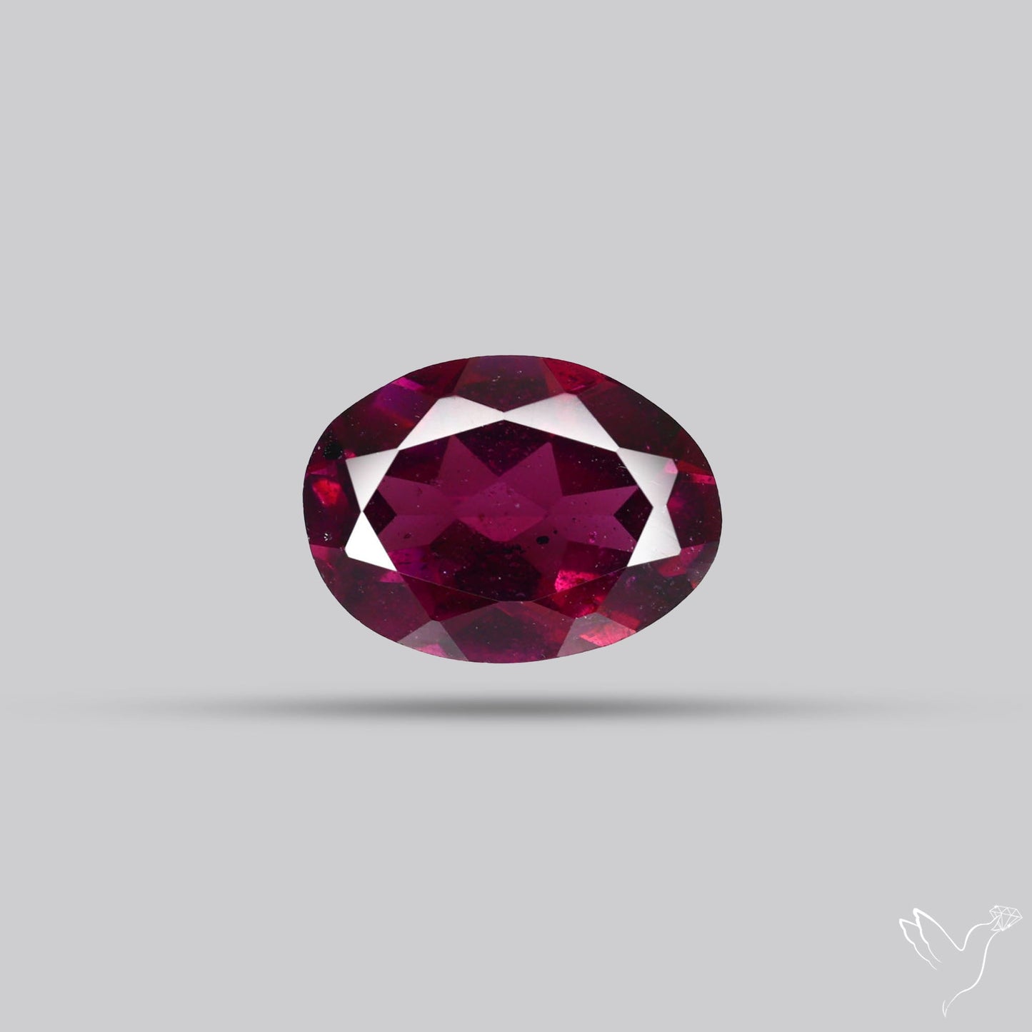Gem Rhodolite Garnet Faceted