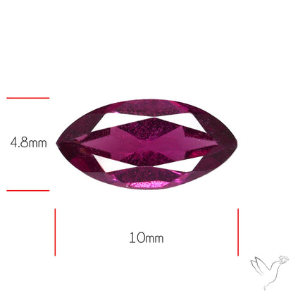 Gem Rhodolite Garnet Faceted