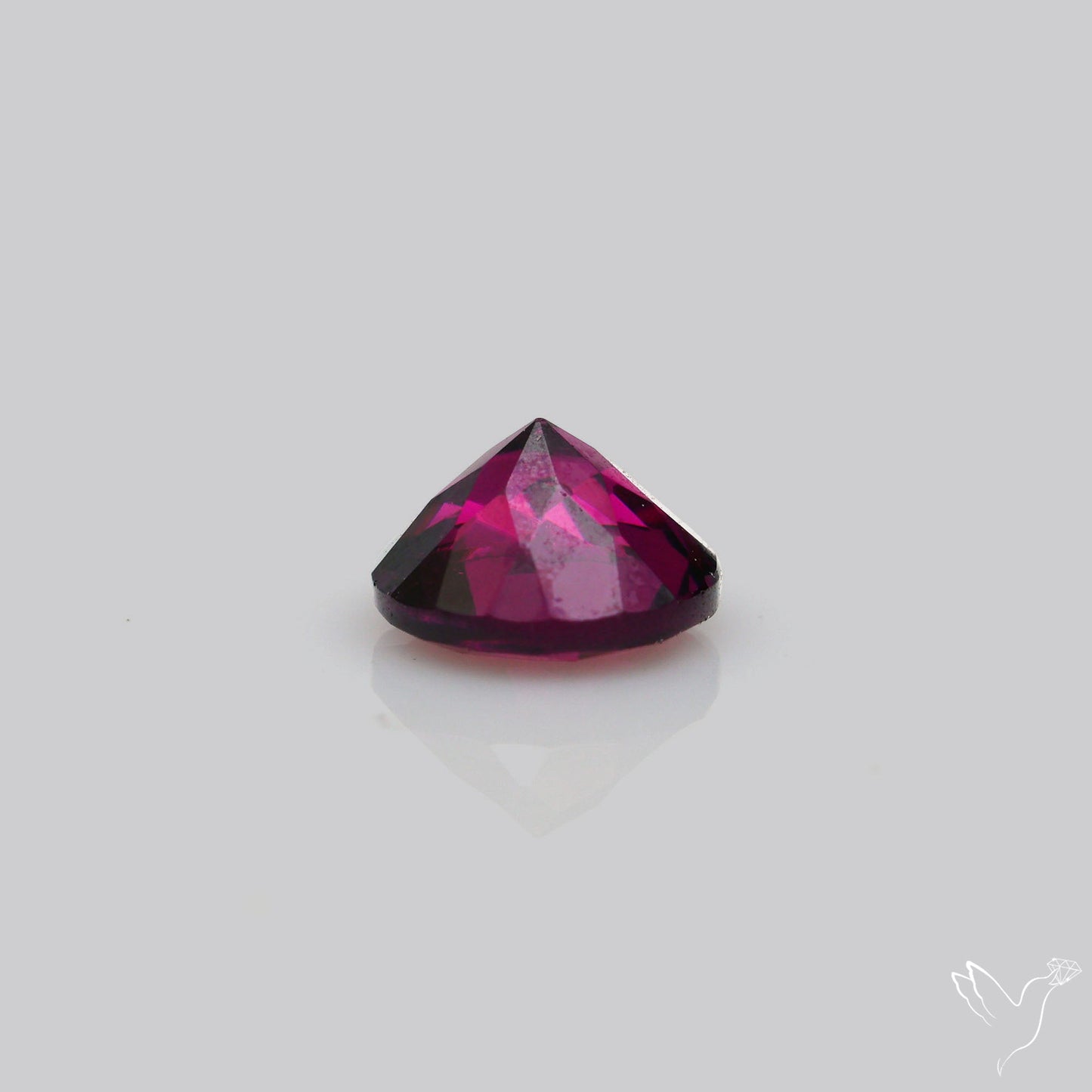 Gem Rhodolite Garnet Faceted