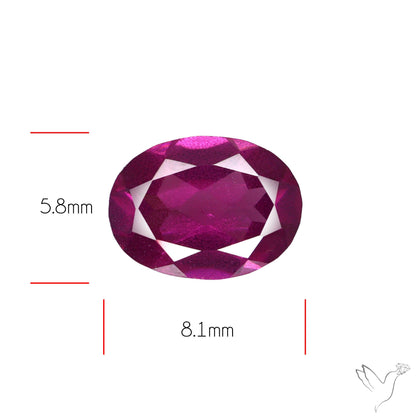 Gem Rhodolite Garnet Faceted