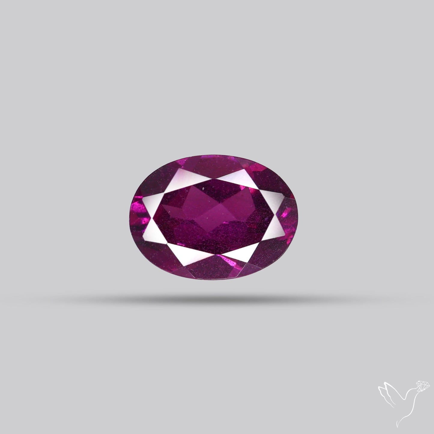 Gem Rhodolite Garnet Faceted