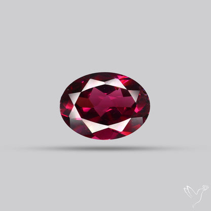 Gem Rhodolite Garnet Faceted