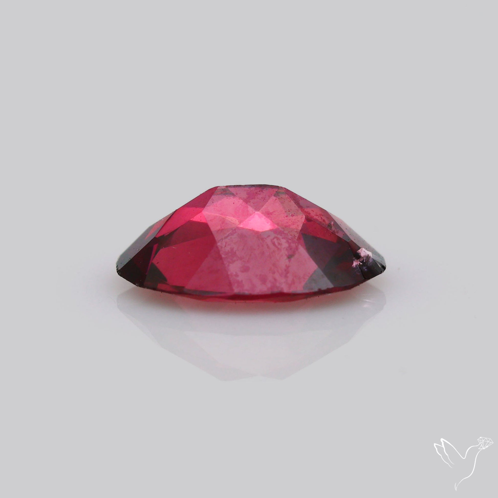 Gem Rhodolite Garnet Faceted