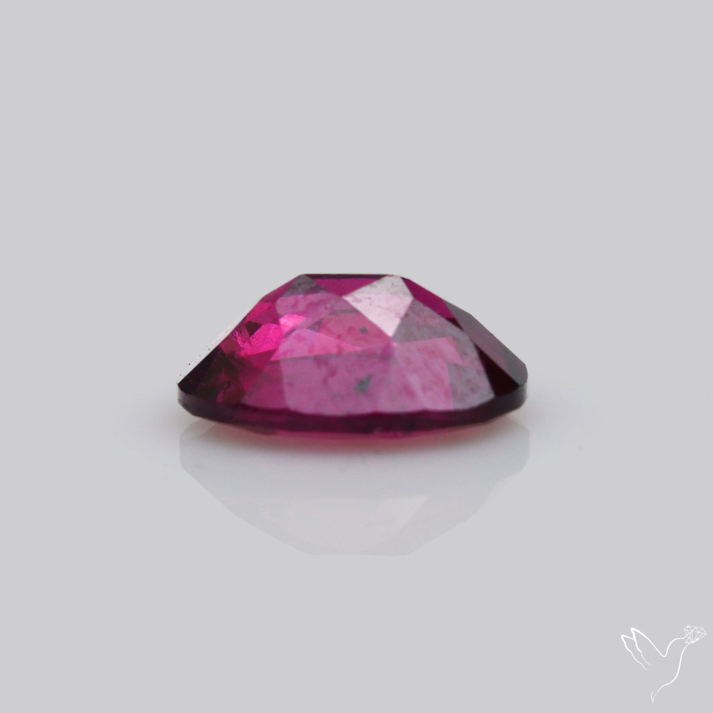Gem Rhodolite Garnet Faceted