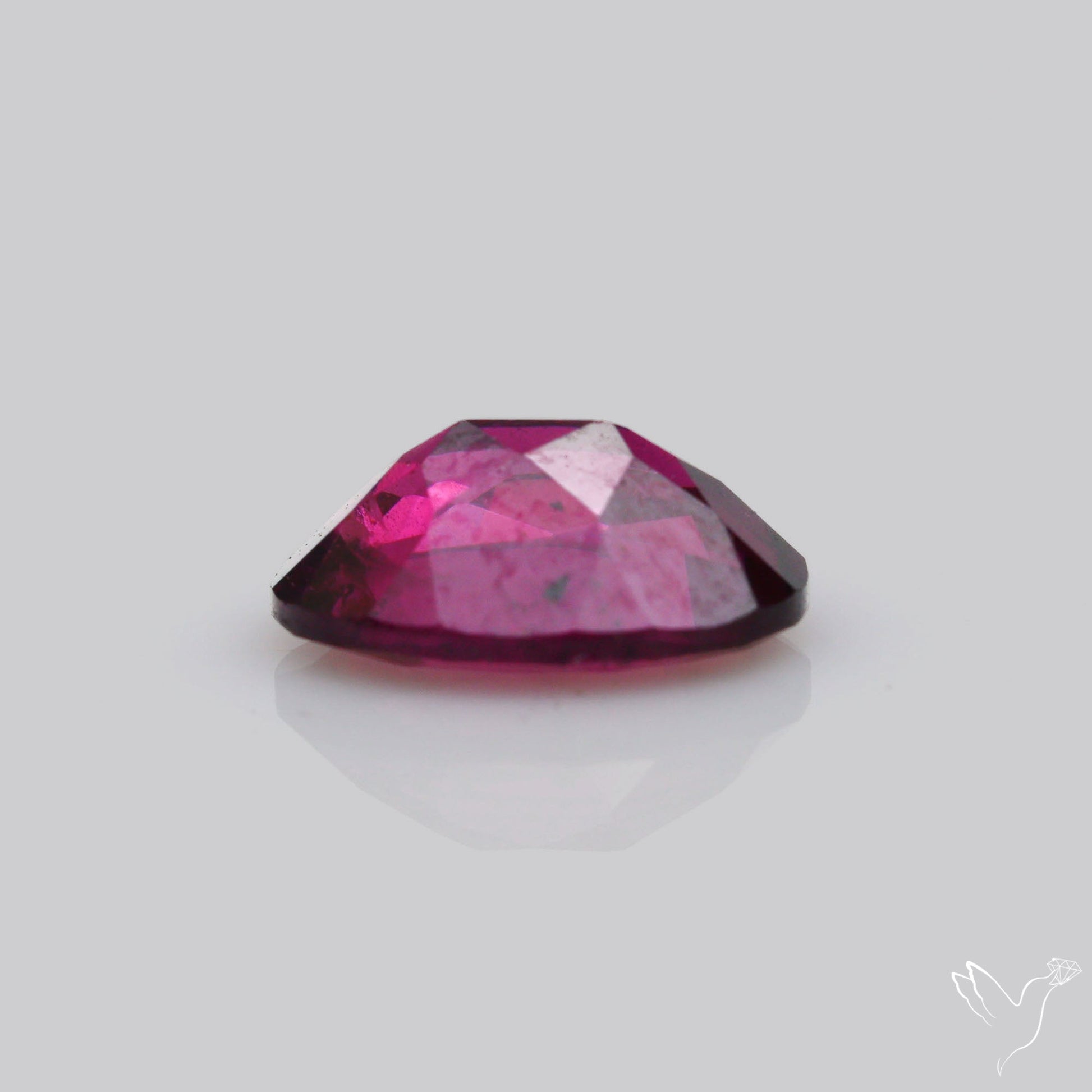 Gem Rhodolite Garnet Faceted