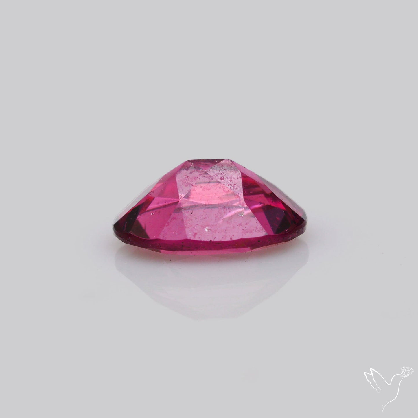 Gem Rhodolite Garnet Faceted