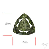 Green Rutilated Quartz Faceted