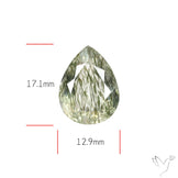 Green Rutilated Quartz Faceted