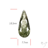 Green Rutilated Quartz Faceted