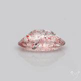 Lepidocrocite In Quartz Concave Cut