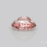 Lepidocrocite In Quartz Faceted Fine Gemstone