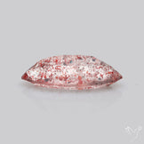 Lepidocrocite In Quartz Concave Cut