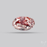Lepidocrocite In Quartz Faceted Fine Gemstone