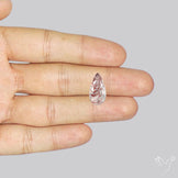 Lepidocrocite In Quartz Faceted Fine Gemstone