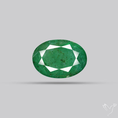 Faceted Zambian Emerald