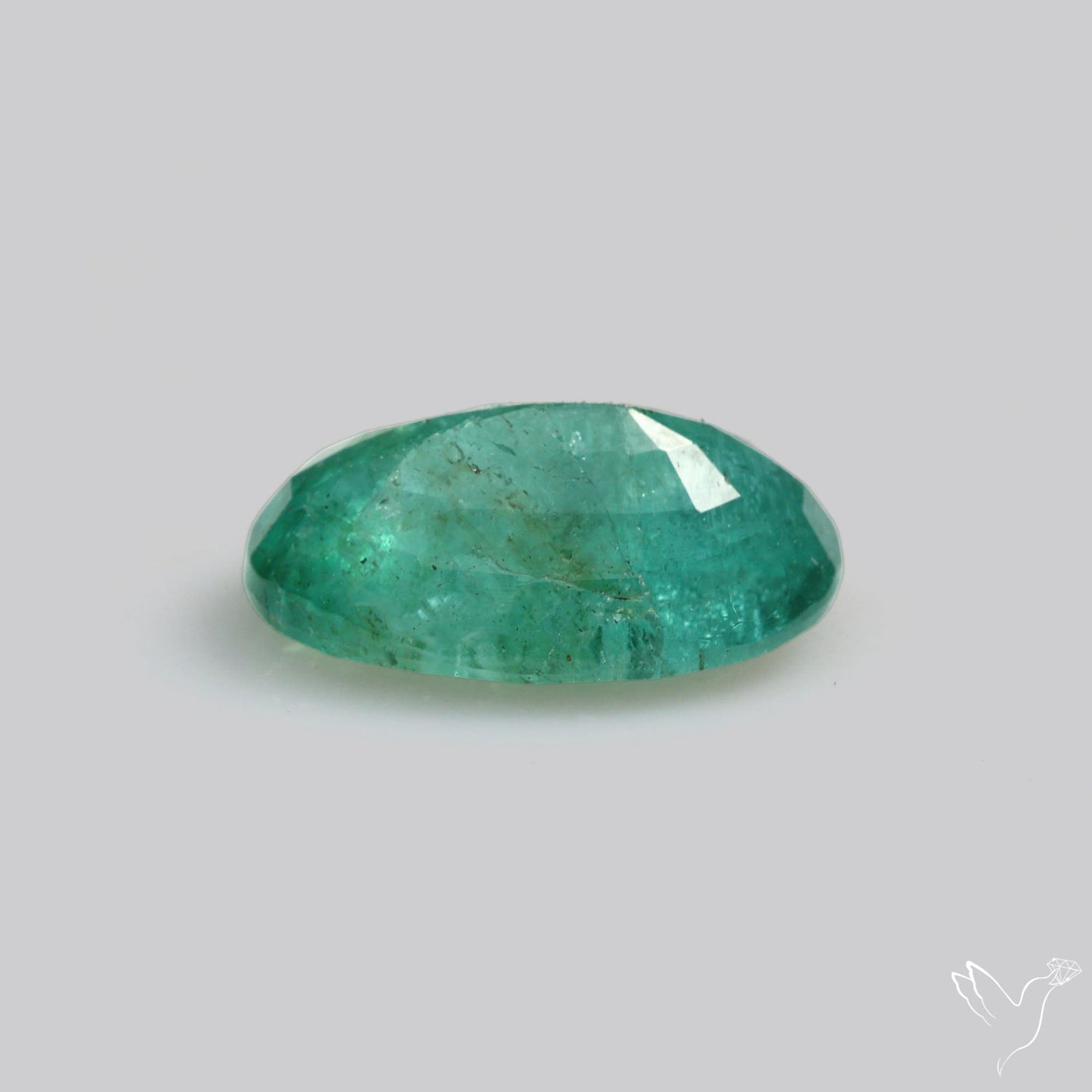 Faceted Zambian Emerald