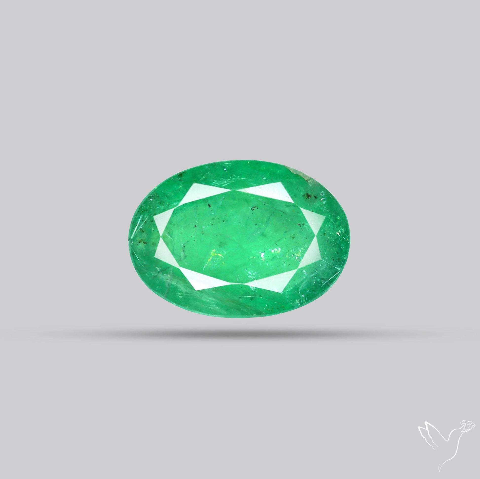 Faceted Zambian Emerald