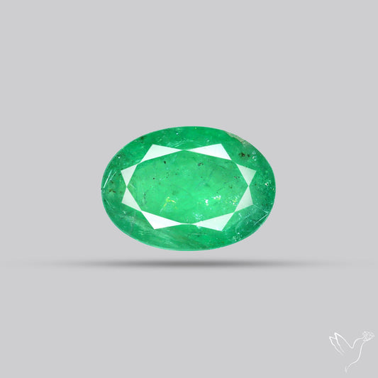 Faceted Zambian Emerald