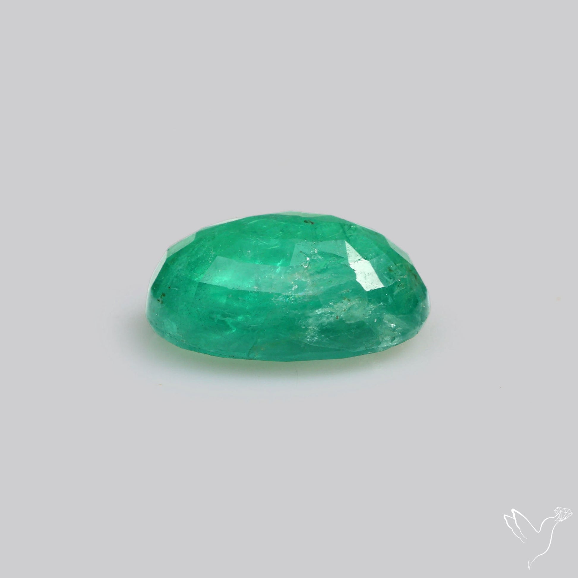 Faceted Zambian Emerald