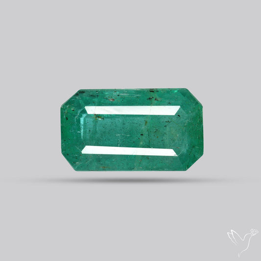 Faceted Zambian Emerald