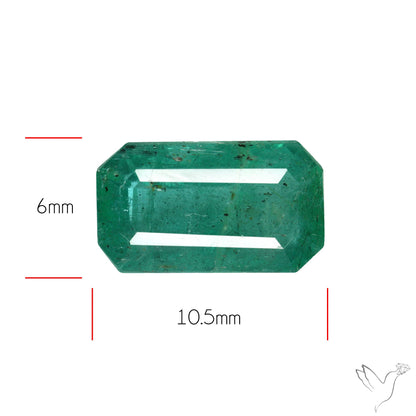 Faceted Zambian Emerald