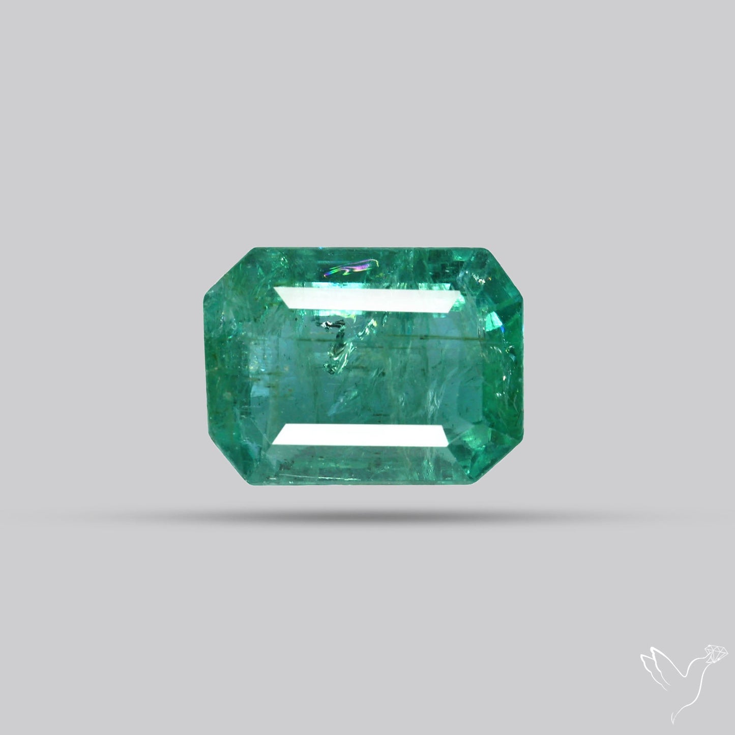 Faceted Zambian Emerald