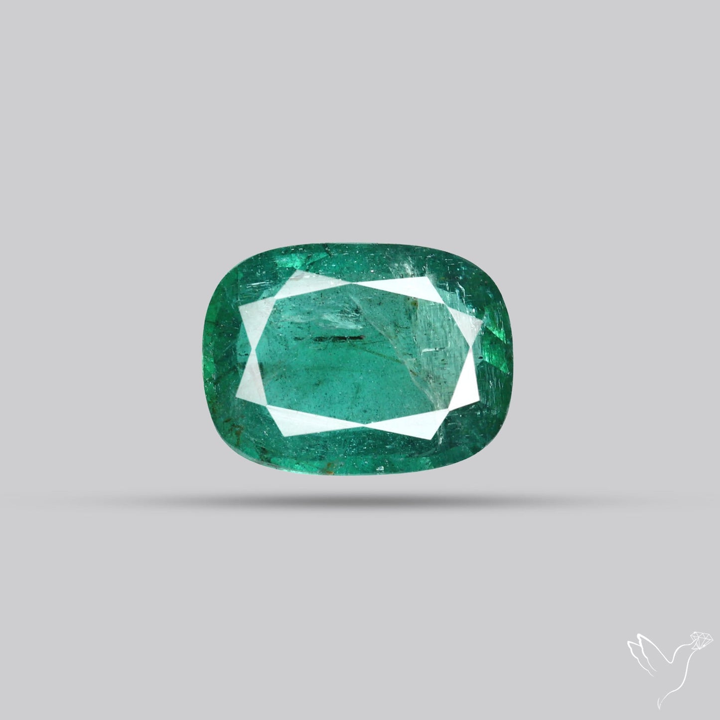 Faceted Zambian Emerald
