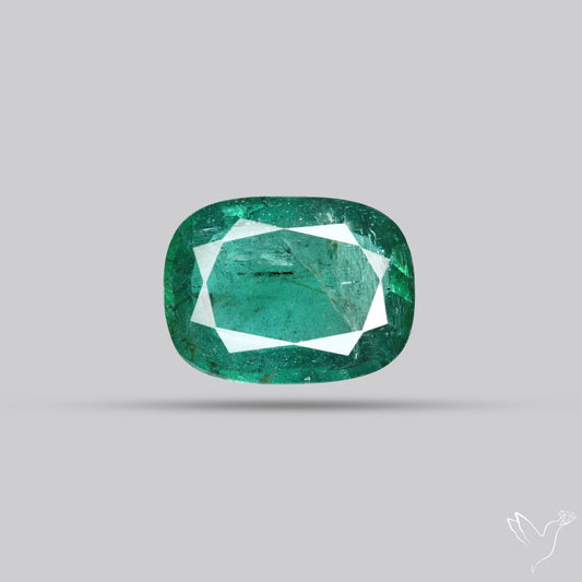 Faceted Zambian Emerald