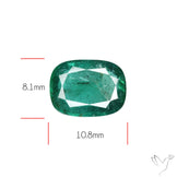 Faceted Zambian Emerald