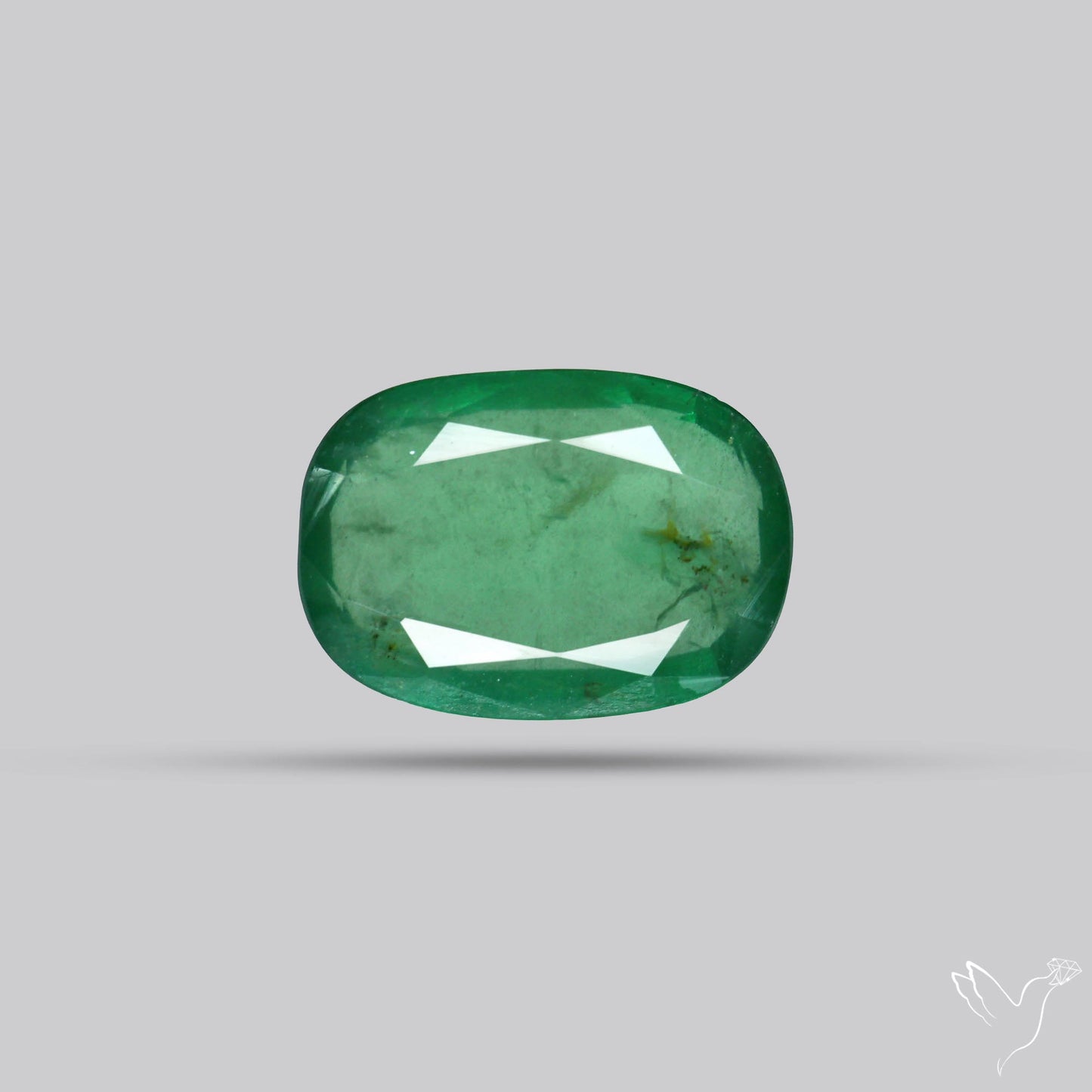Faceted Zambian Emerald
