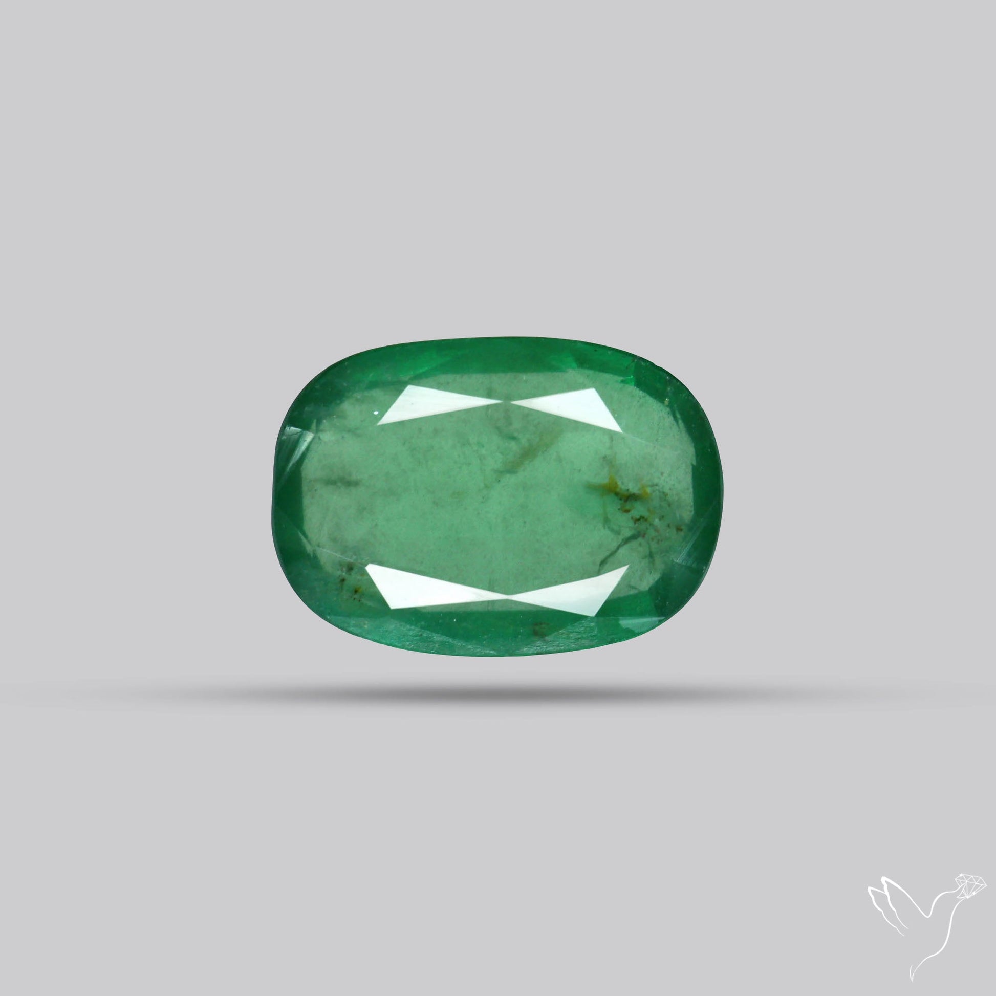 Faceted Zambian Emerald