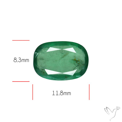 Faceted Zambian Emerald