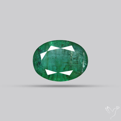 Faceted Zambian Emerald