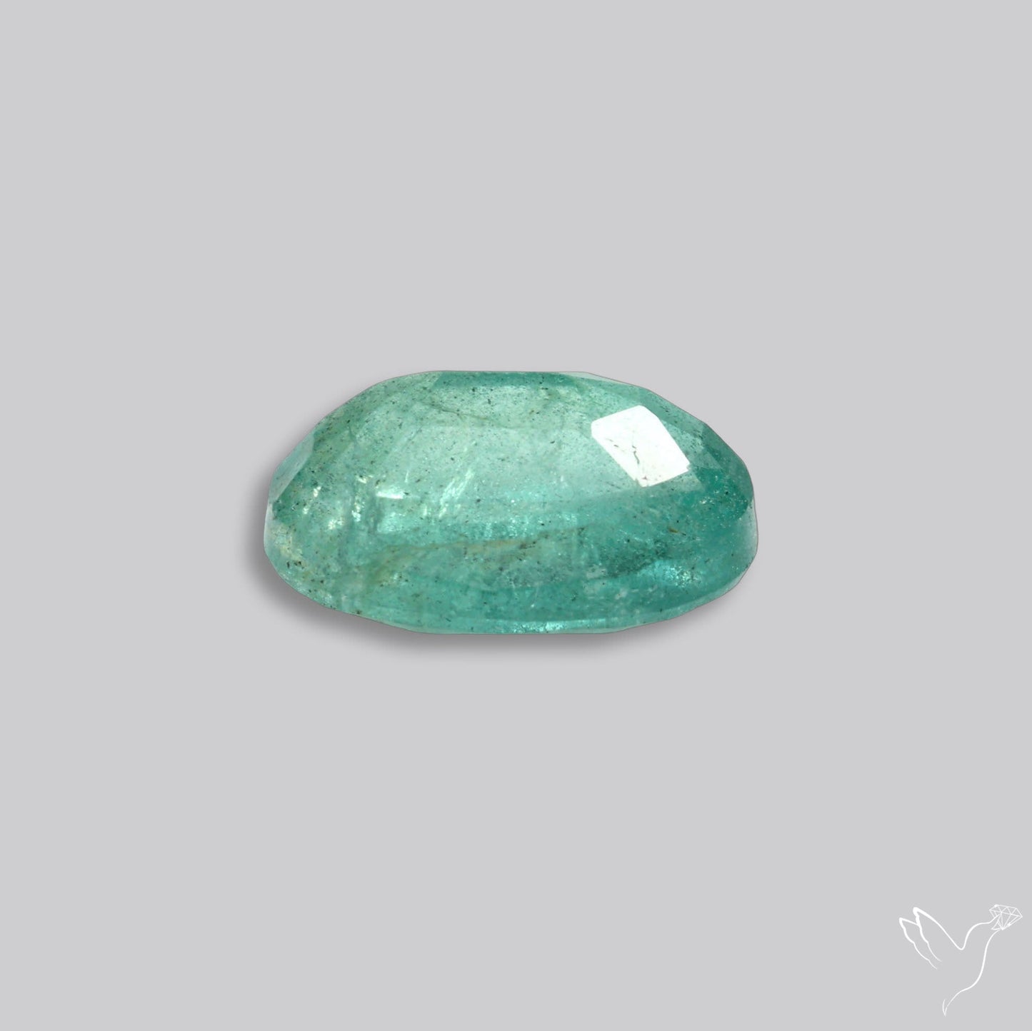 Faceted Zambian Emerald
